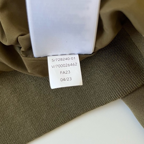 Athleta Olive Green Bomber Jacket - Picture 8 of 11